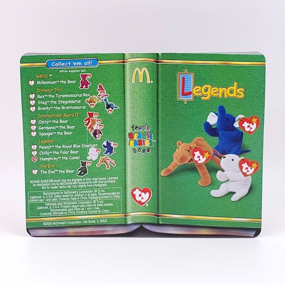 Ty Teenie Beanie Babies “Legends” McDonalds Collection – Set of 3 – NEW - Picture 7 of 7